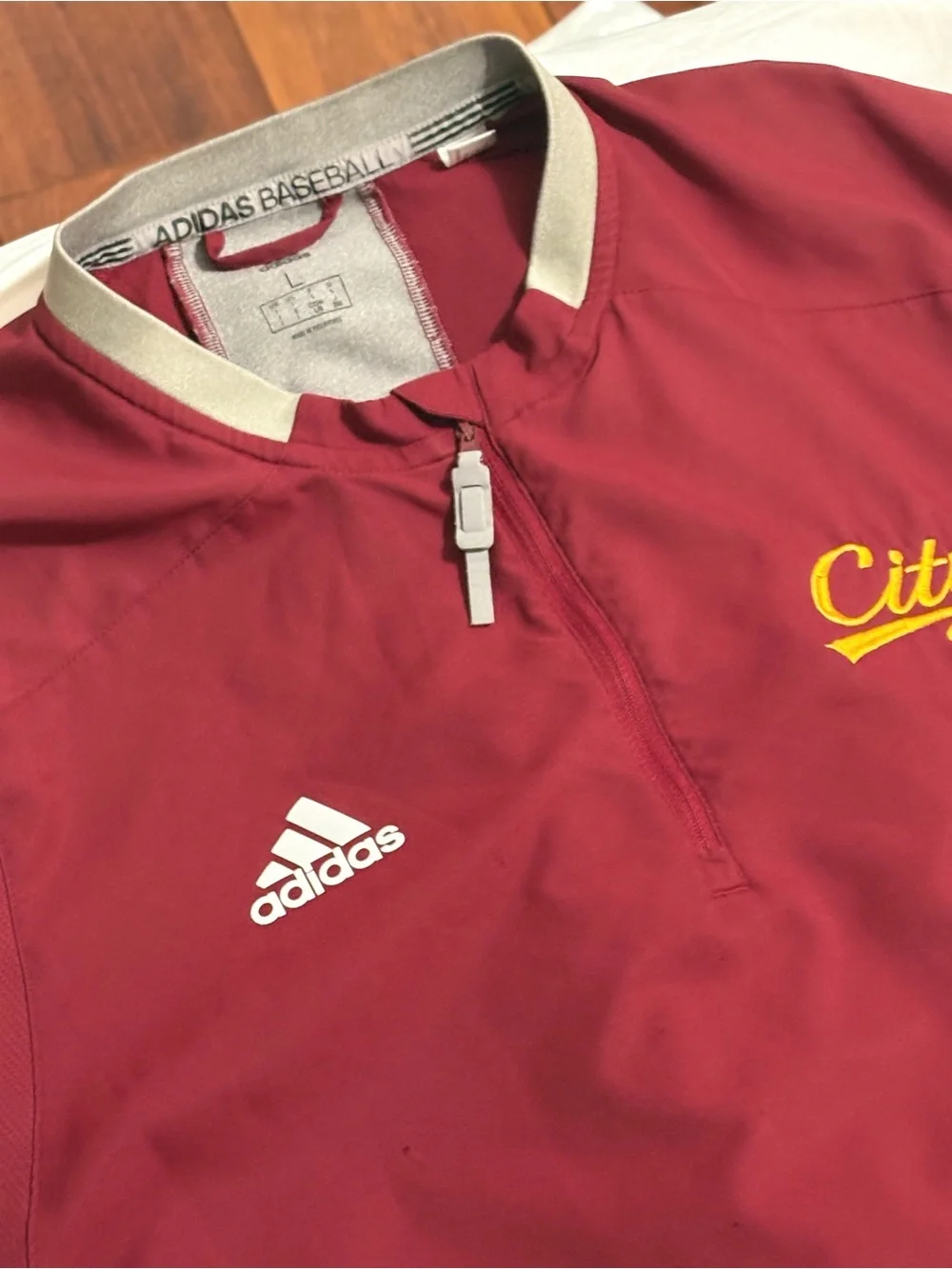 adidas baseball pullover